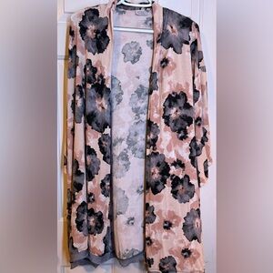 LOGO Multicolor Floral Cover up